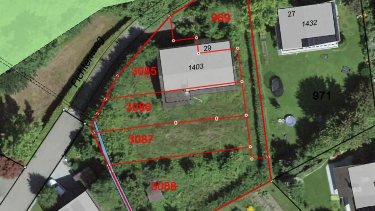 Constructible plot for sale - 9300 Wittenbach