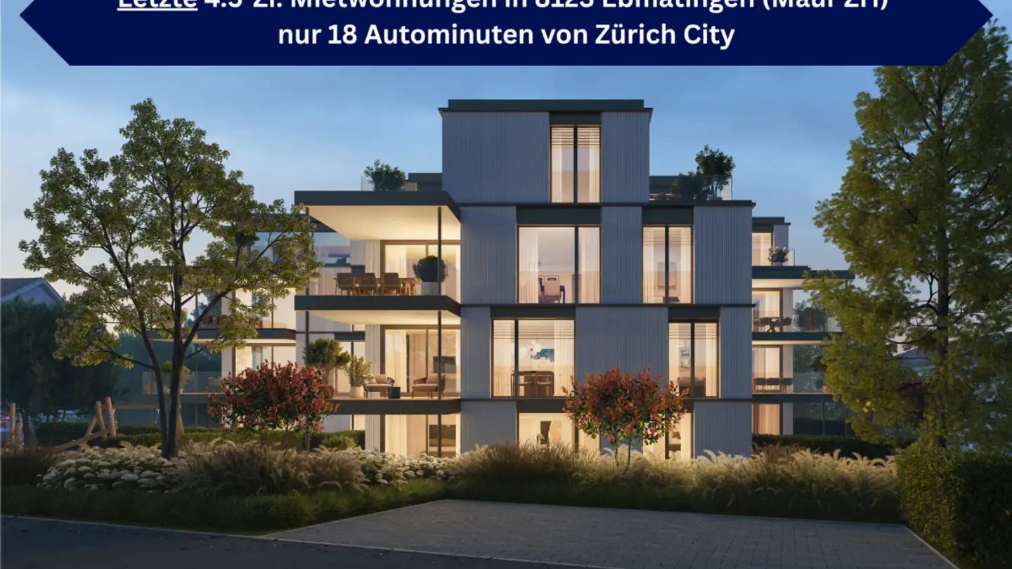 Appartement à louer - Zürichstrasse 111, 8123 Ebmatingen