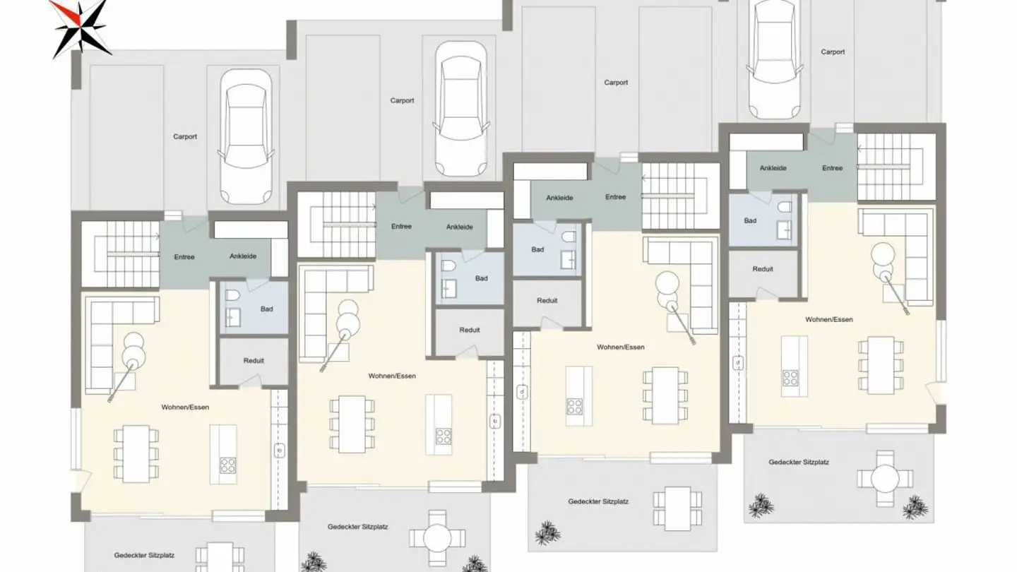 Reihenhaus kaufen - Sonnenbergstrasse 1, 5507 Mellingen - Foto 3