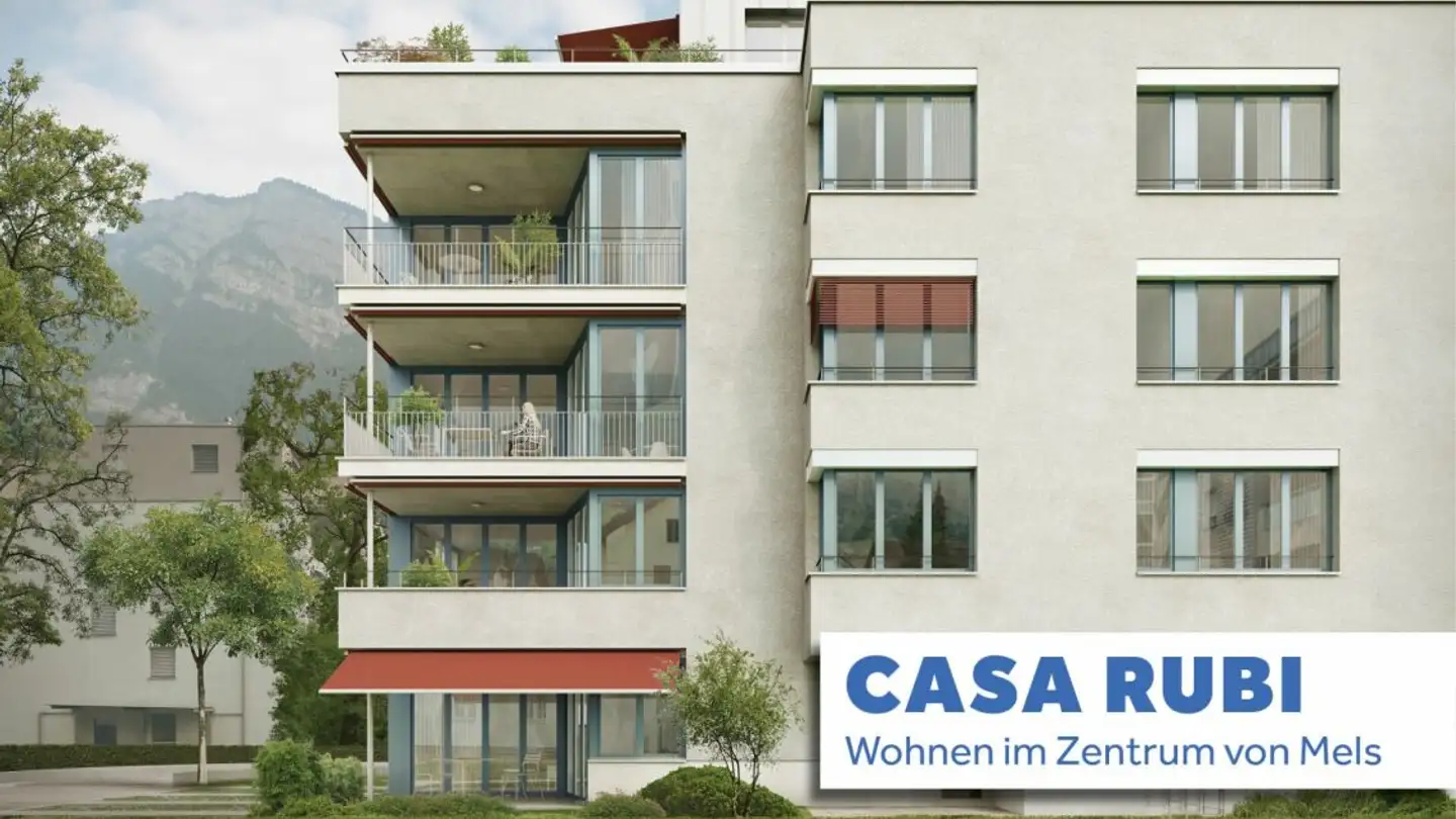 Apartment for rent - Bahnhofstrasse 20, 8887 Mels