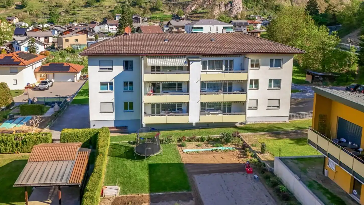 Appartement à louer - Bachweg 3, 3937 Baltschieder