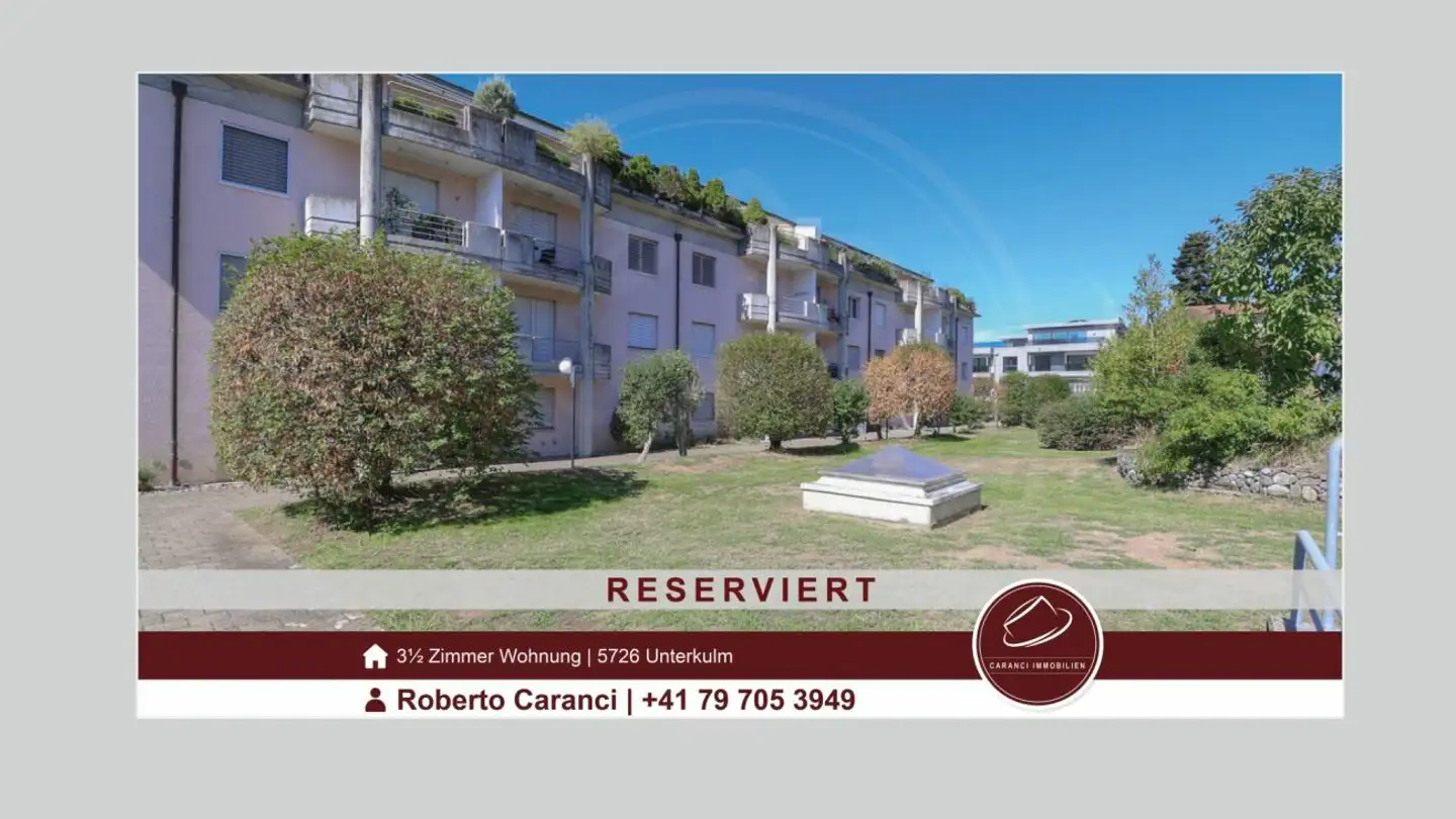 Apartment for sale - Wiesengrund 6, 5726 Unterkulm