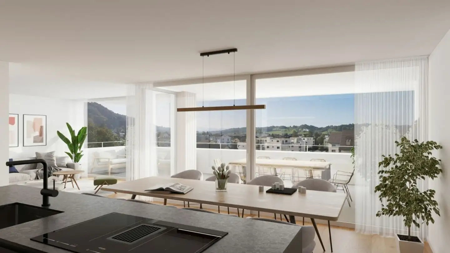 Wohnung mieten - Untere Sonnenbergstrasse, 9214 Kradolf