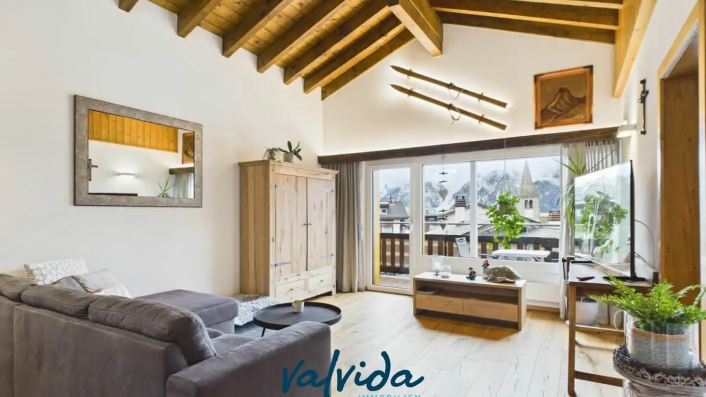 Attic flat for sale - Dorfstrasse 519, 3925 Grächen