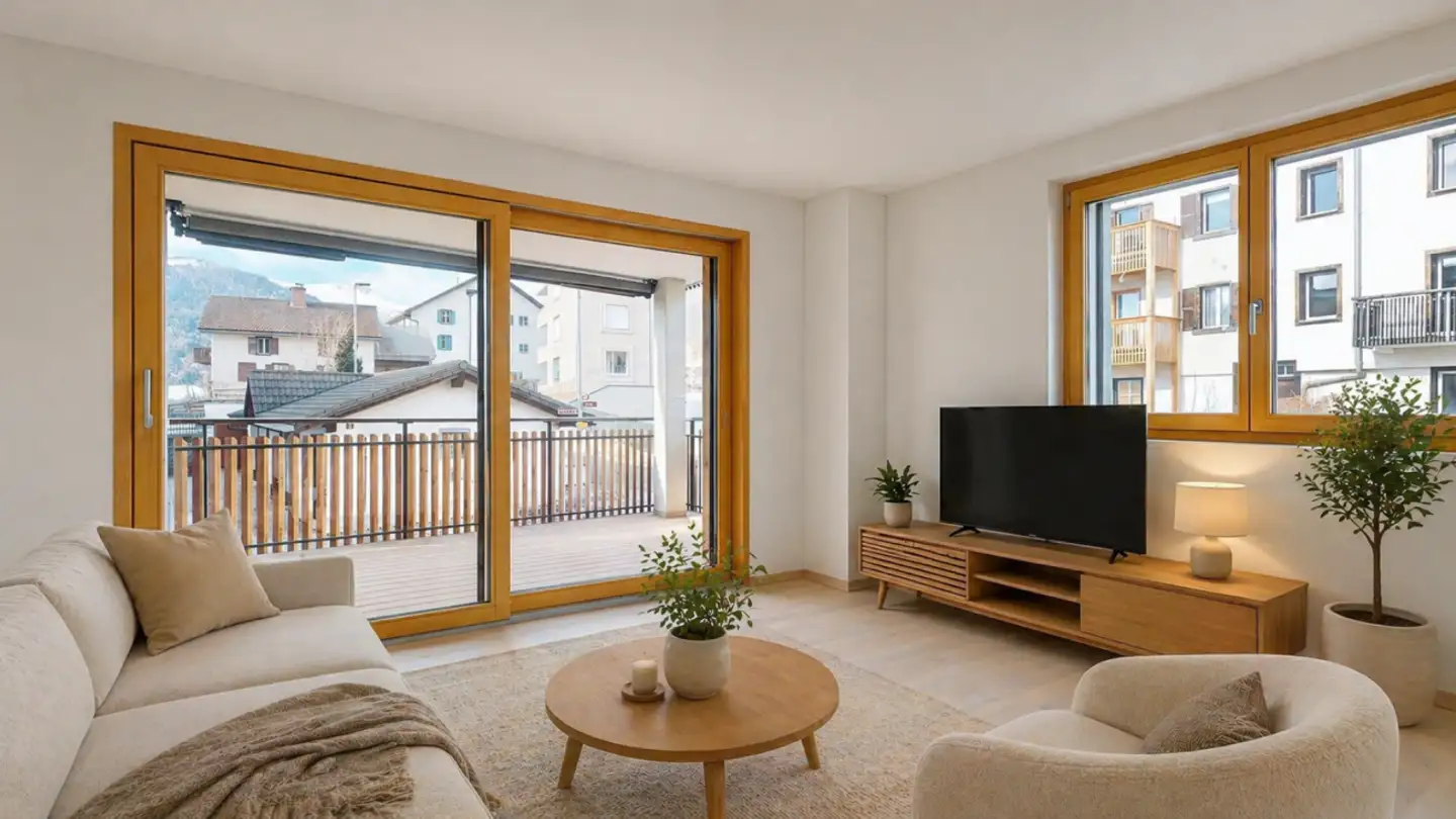 Appartement à vendre - Pardi 11, 7083 Lantsch/Lenz