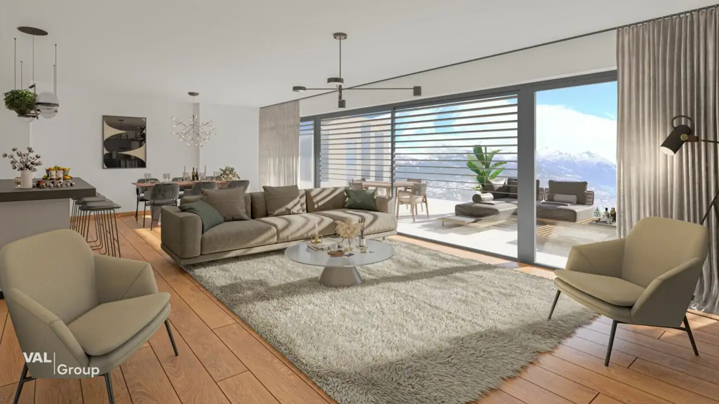 Row house for sale - Route De Sion 54, 1981 Vex - Photo 2