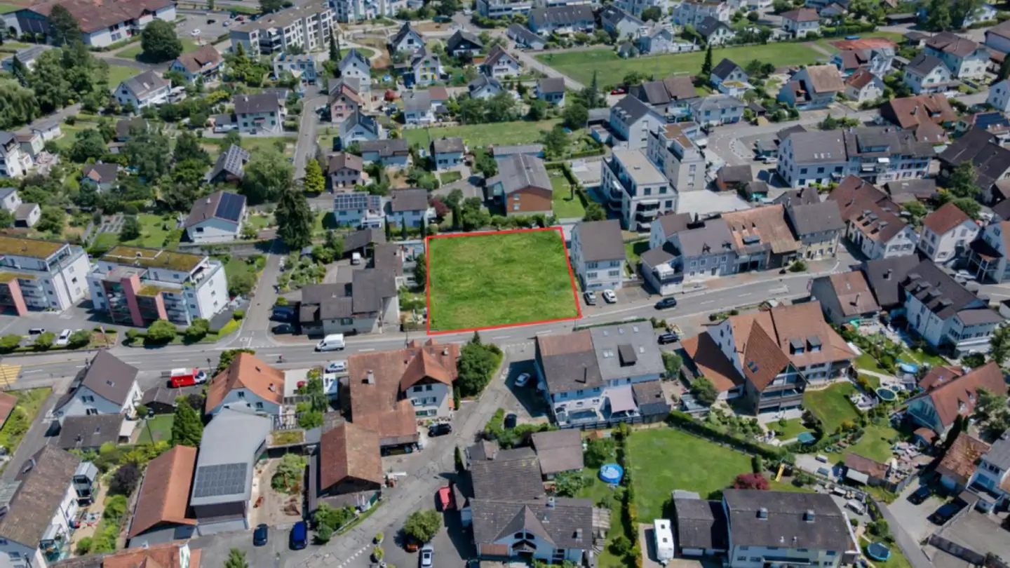 Constructible plot for sale - 4416 Bubendorf