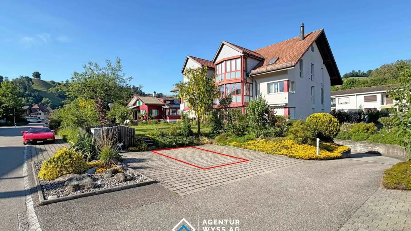 Parkplatz im Freien mieten - Alpenstrasse 25, 3415 Rüegsauschachen