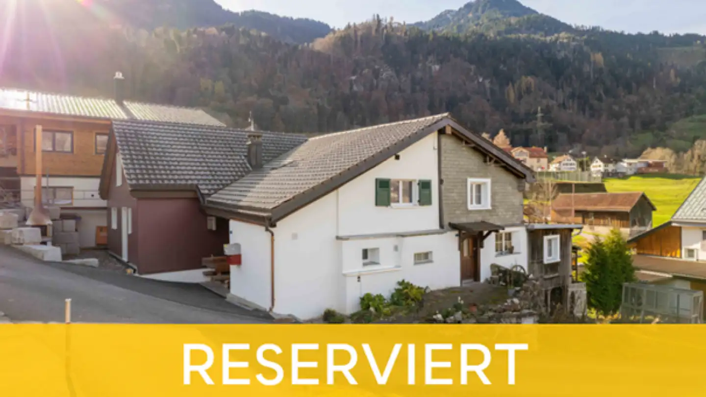 Doppelhaushälfte kaufen - Bodenstrasse 1, 8884 Oberterzen