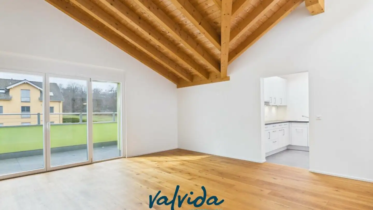 Attic flat for rent - Meschlerstrasse 30, 3952 Susten - Photo 2