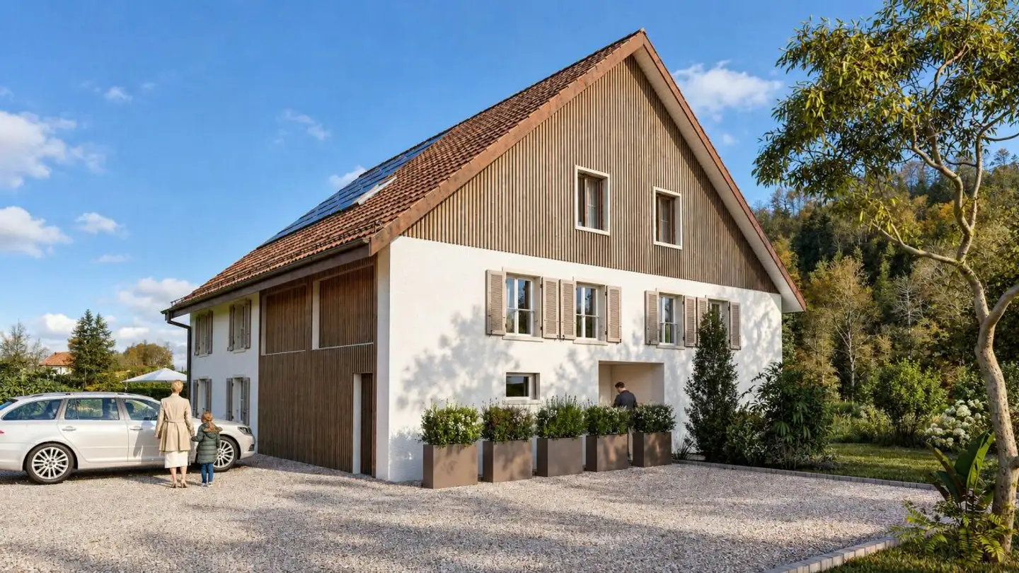 Doppelhaushälfte kaufen - Chemin De La Tour De Gourze 12, 1072 Forel (Lavaux) - Foto 2
