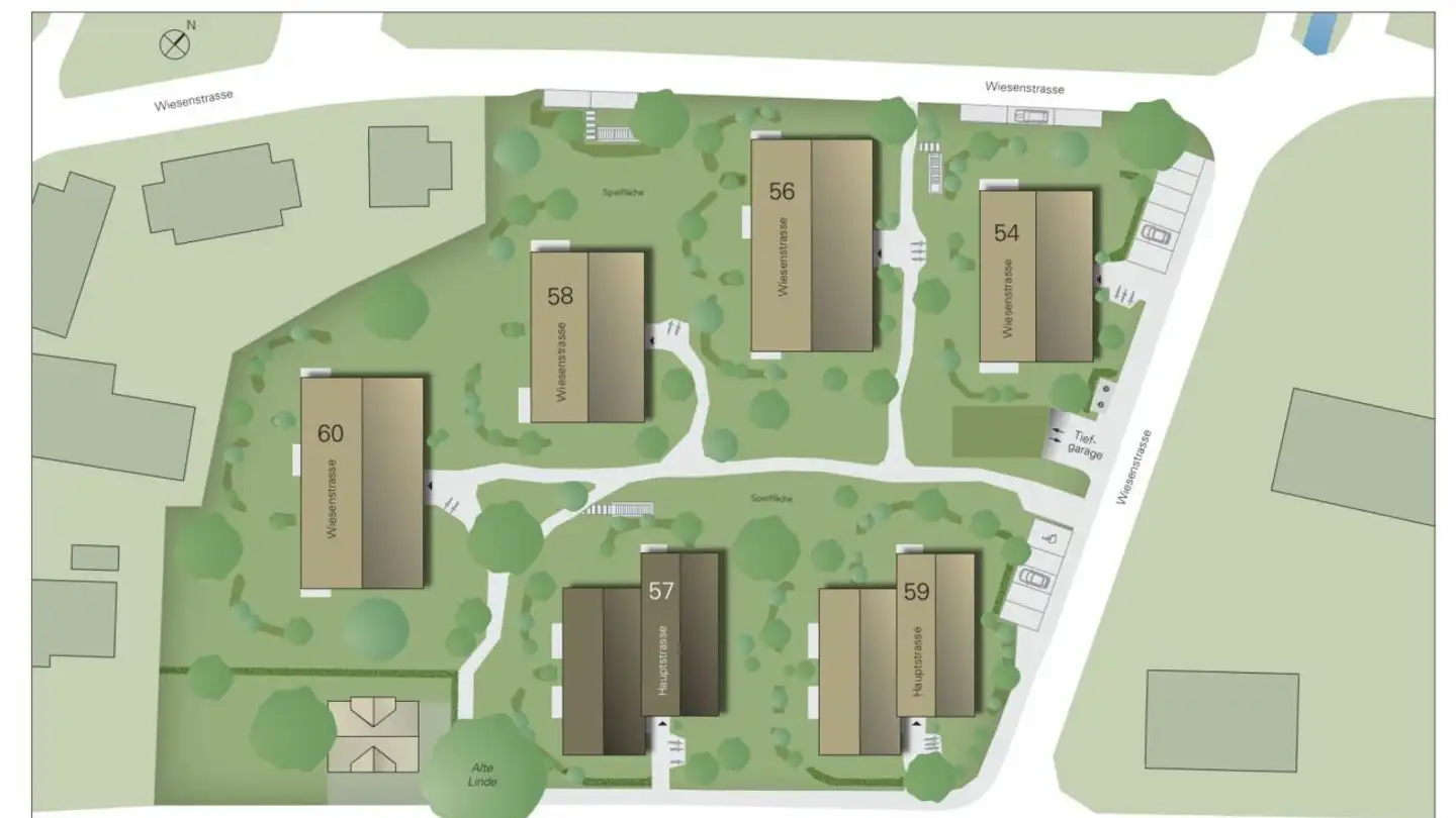 Place de parking extérieure à louer - Hauptstrasse 57, 8552 Felben-Wellhausen - Photo 3