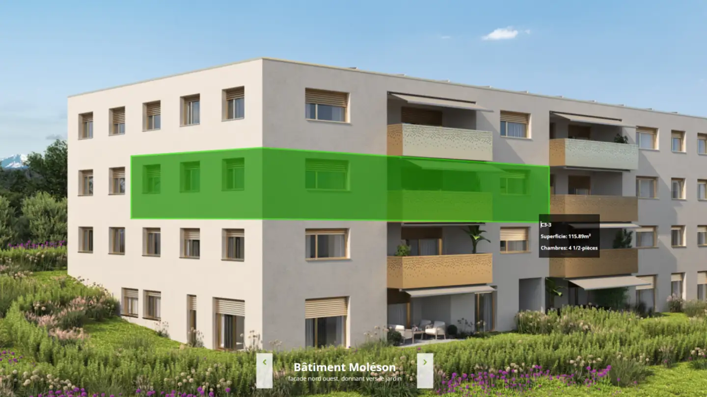 Wohnung mieten - 1470 Estavayer-le-Lac - Foto 3