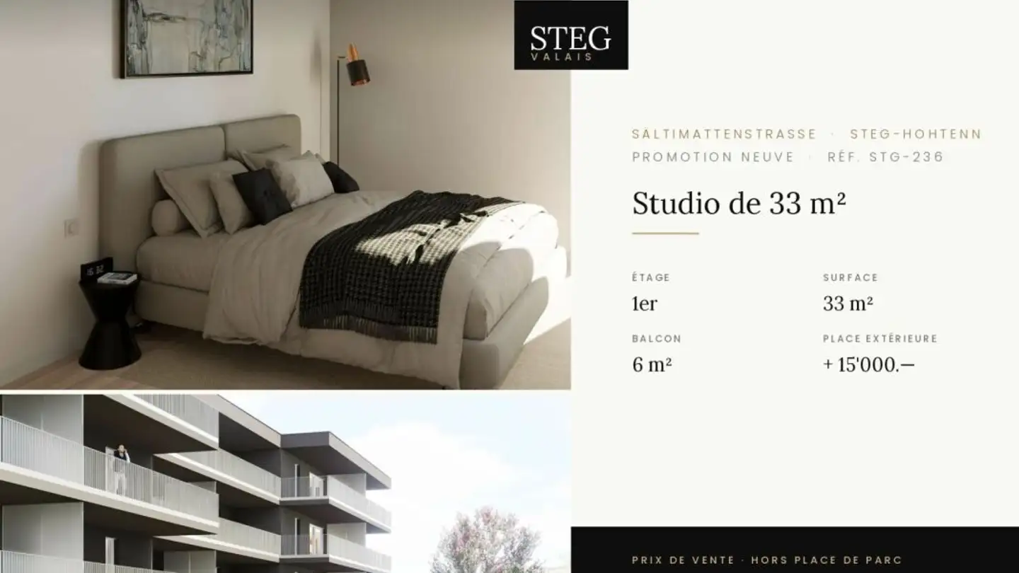 Appartamento in vendita - Sältimattenstrasse, 3940 Steg VS