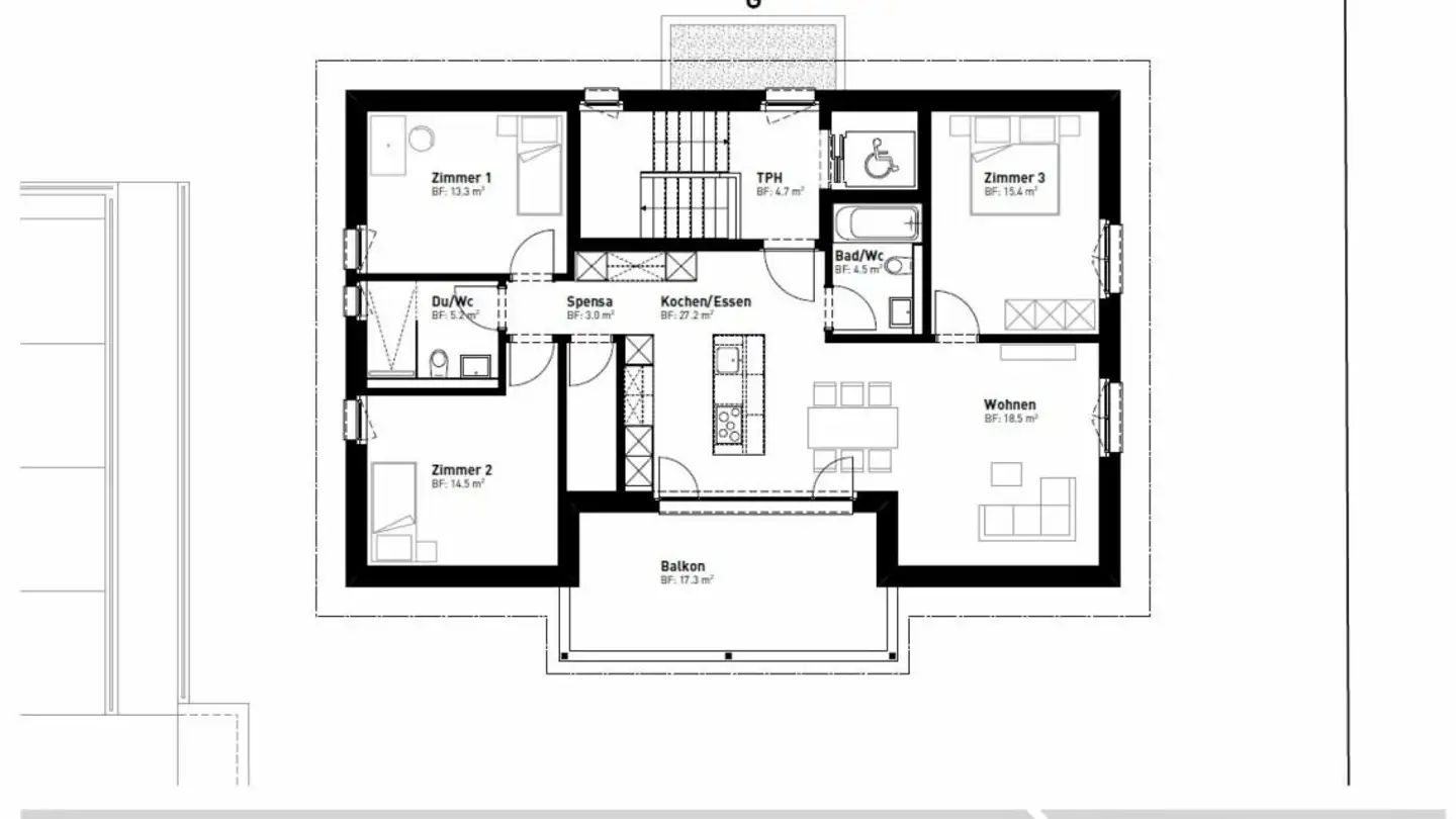 Attico in affitto - Staatsstrasse 54, 8888 Heiligkreuz (Mels) - Foto 2