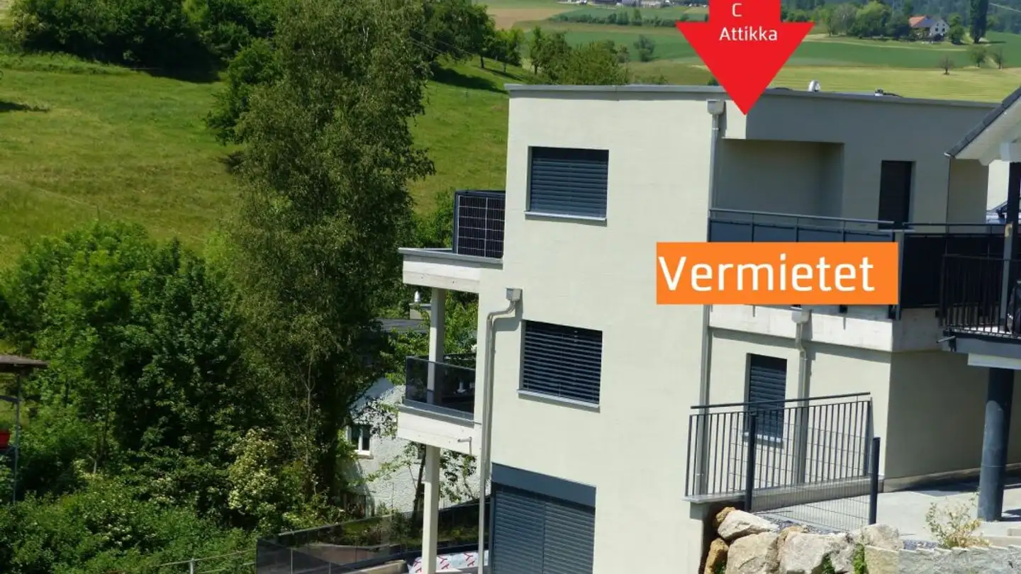 Attico in affitto - Im Strick 12, 5272 Gansingen