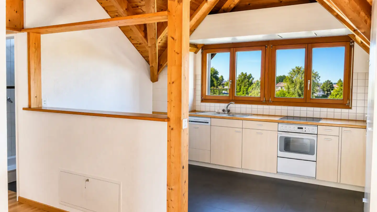 Dachgeschosswohnung mieten - Bogenstrasse 10, 9470 Werdenberg