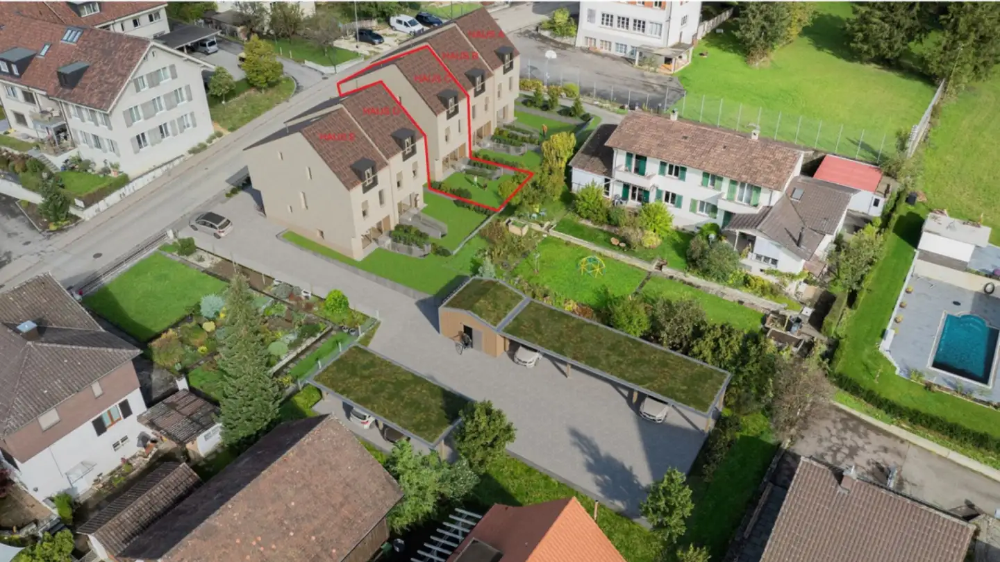 Maison en terrasse à vendre - Wittinsburgerstrasse, 4447 Känerkinden - Photo 2