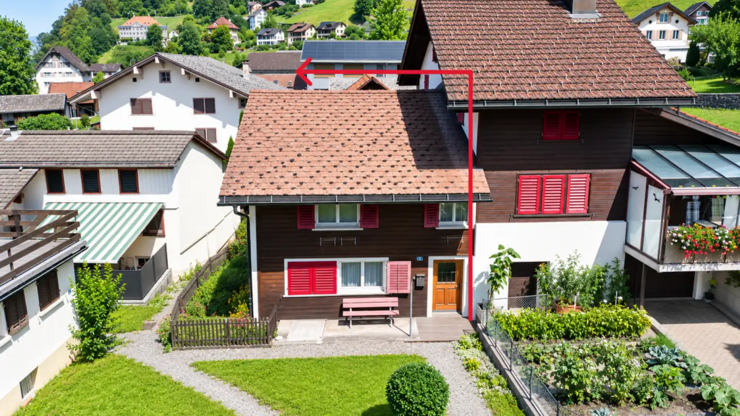 Casa bifamiliare in vendita - Rain 6, 8753 Mollis