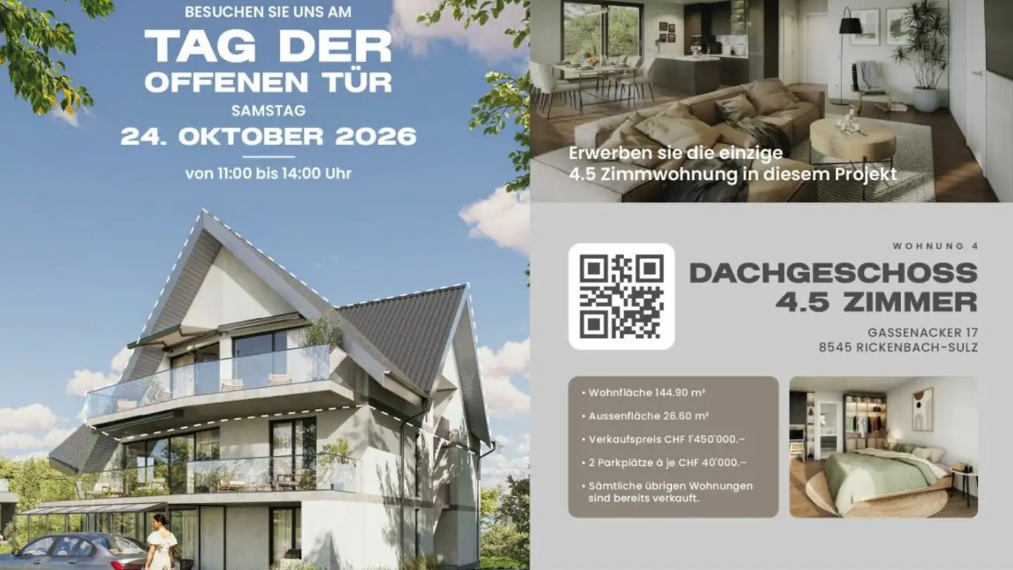 Appartement à vendre - Gassenacker 17, 8545 Rickenbach Sulz