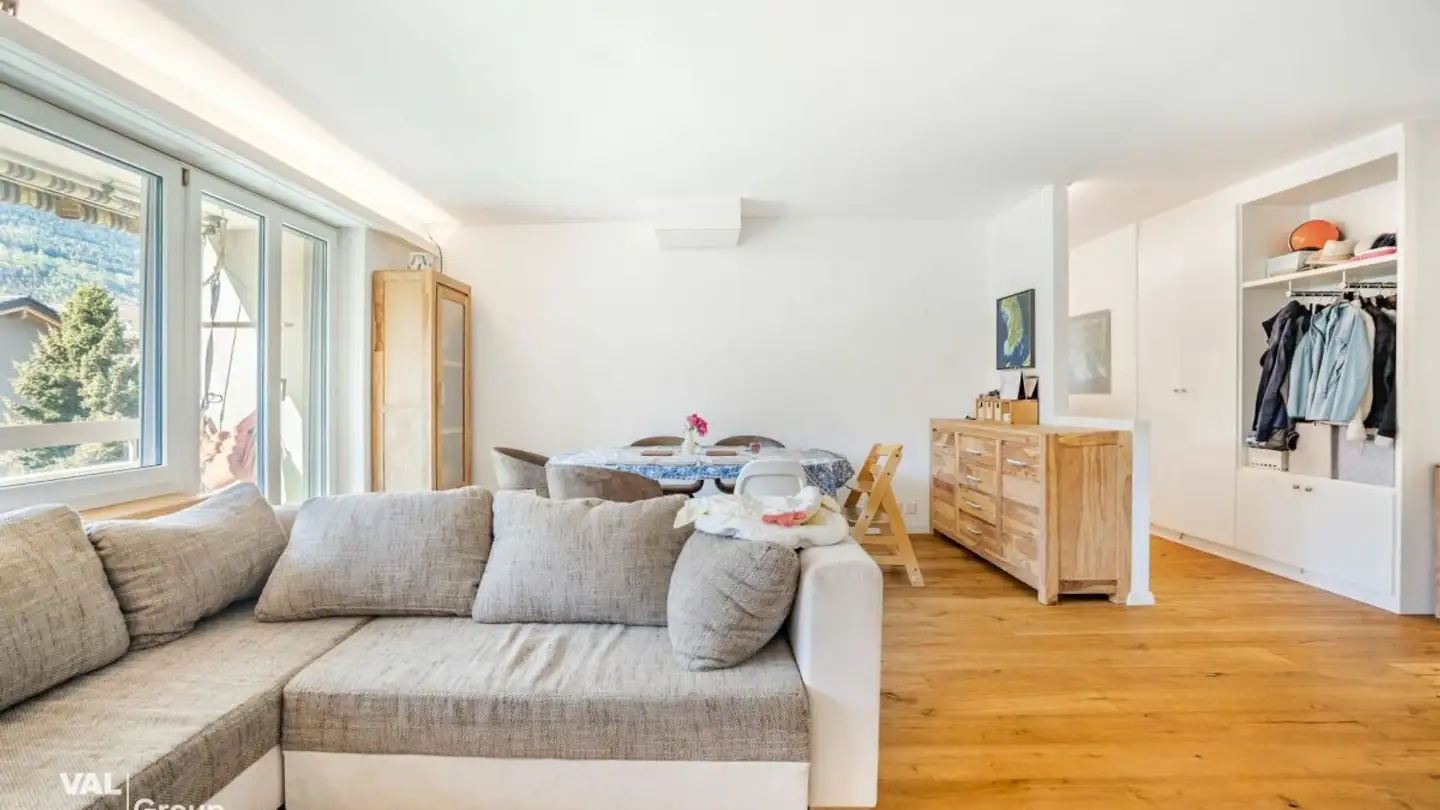 Appartement à louer - Bachweg 3, 3937 Baltschieder - Photo 2