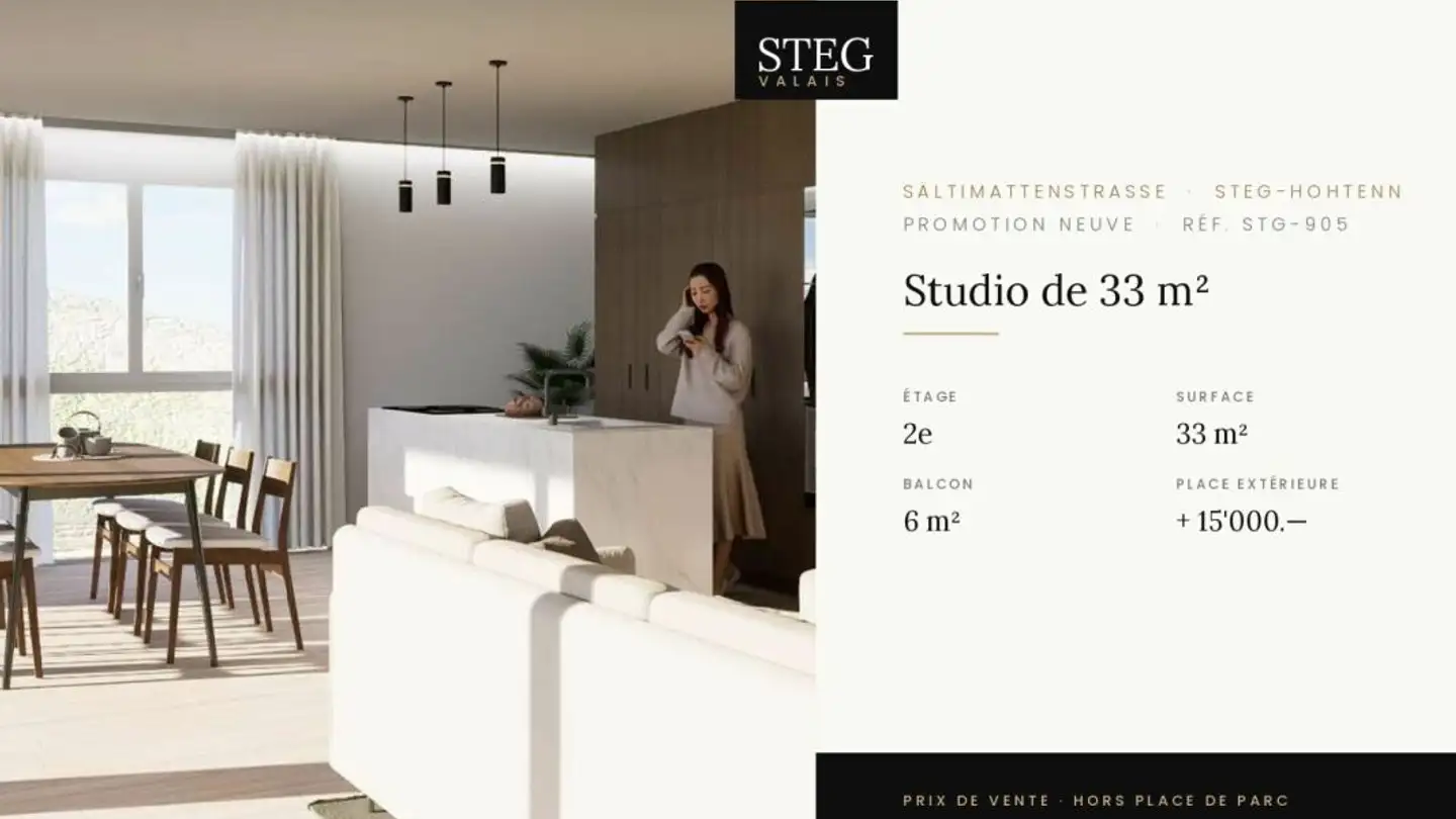 Appartamento in vendita - Sältimattenstrasse, 3940 Steg VS