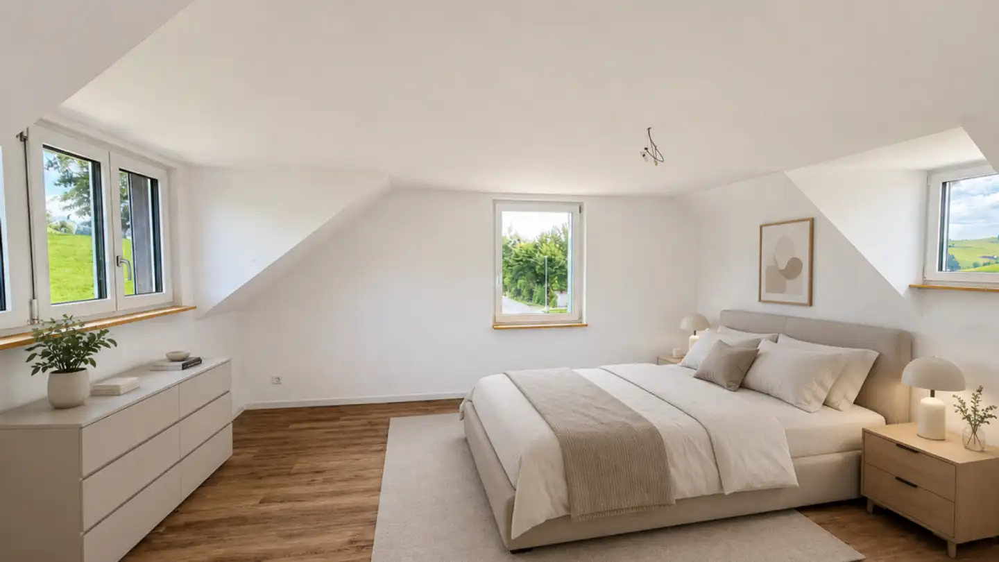 Attic flat for rent - Schächenen 56, 9064 Hundwil