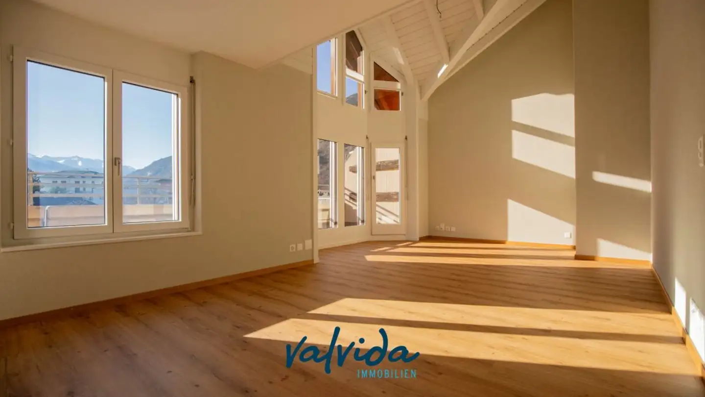 Penthouse for rent - Rhonesandstrasse 24, 3900 Brig