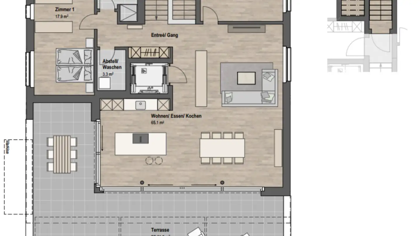 Attique à vendre - 7320 Sargans - Photo 4