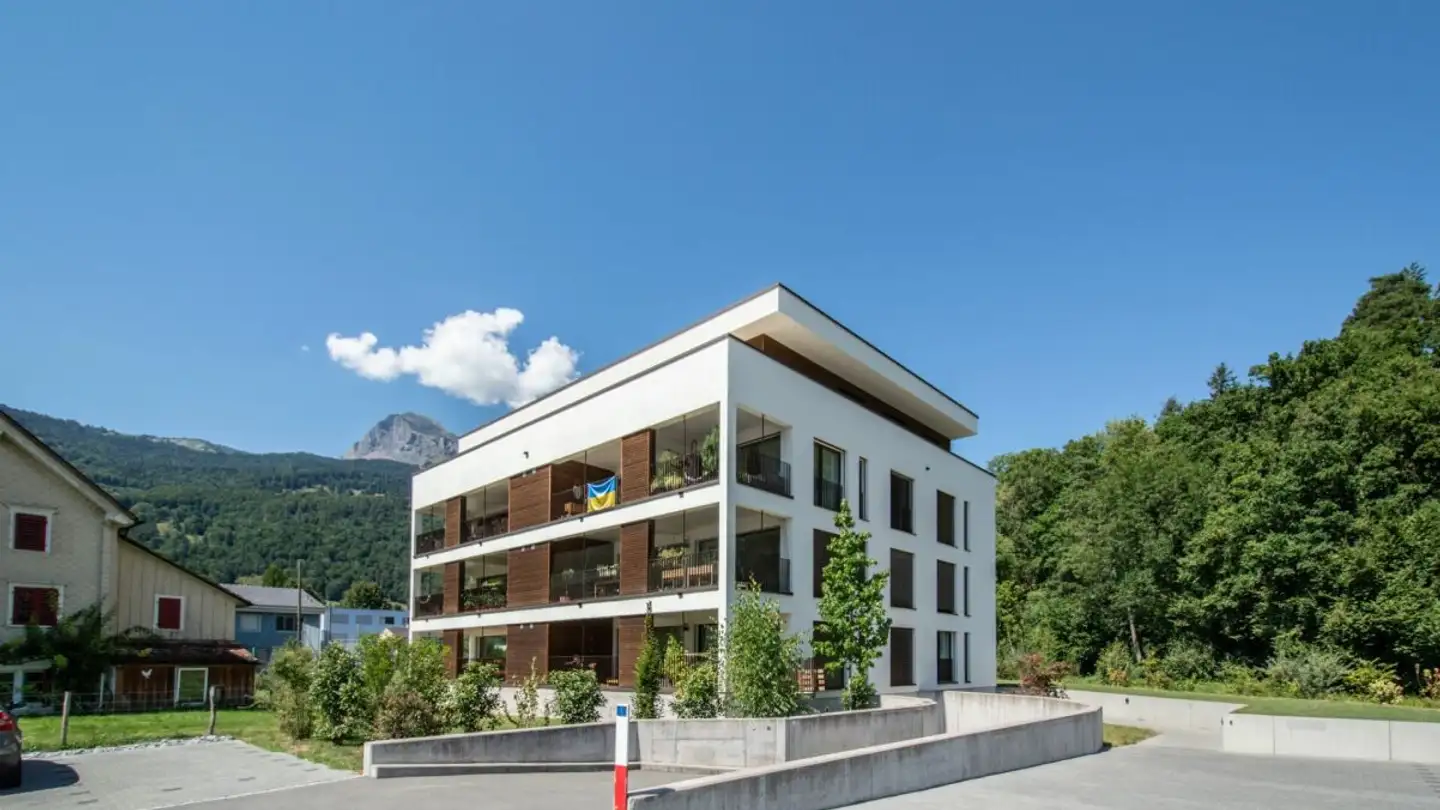 Parcheggio esterno in affitto - Seidenbaumstrasse 8, 9477 Trübbach