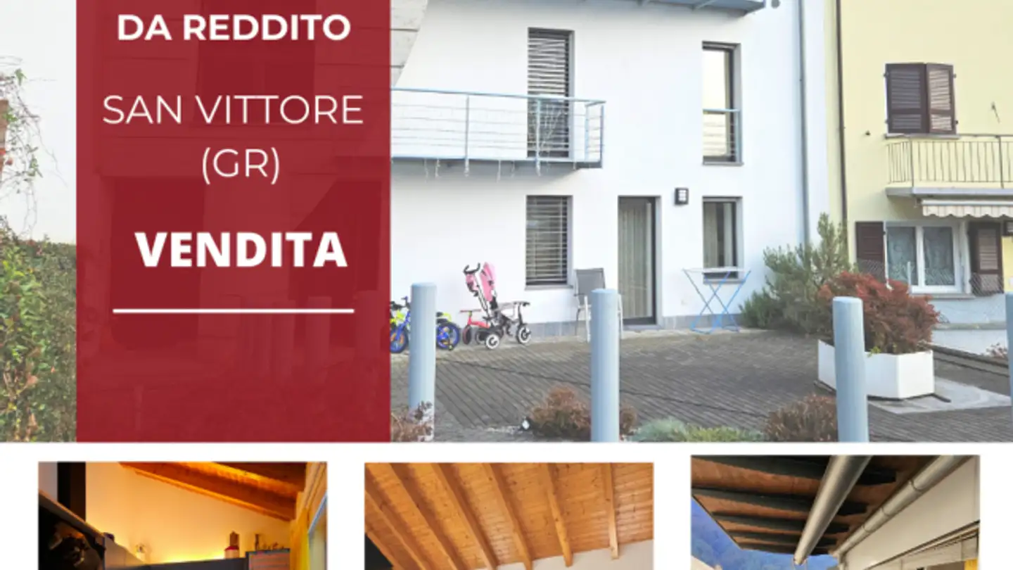 Semi-detached house for sale - Via Collegiata 8, 6534 S. Vittore