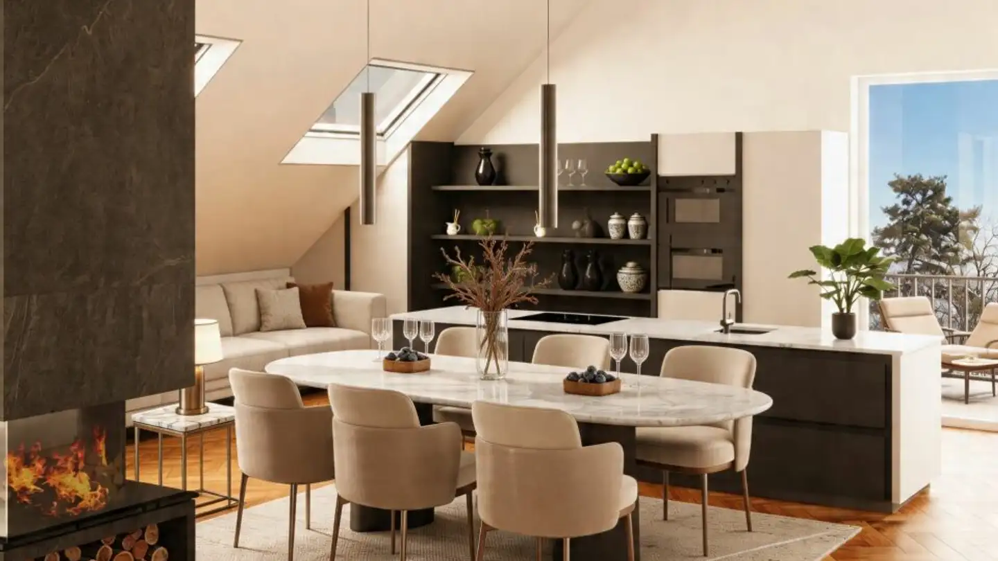 Dachgeschosswohnung kaufen - Quellenstrasse 13, 8804 Au ZH - Foto 4