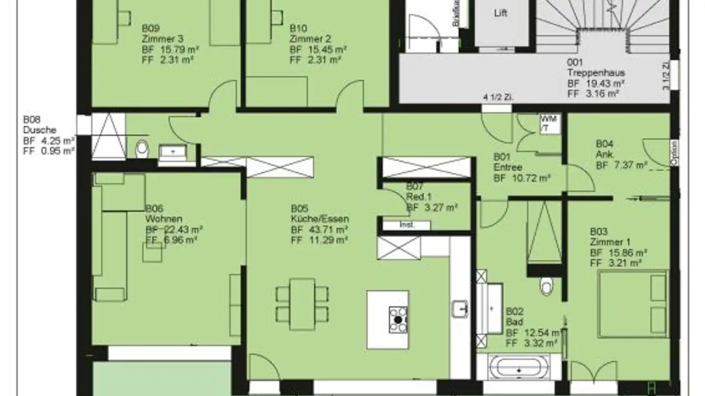 Appartement à vendre - Neumattstrasse 7, 5734 Reinach AG