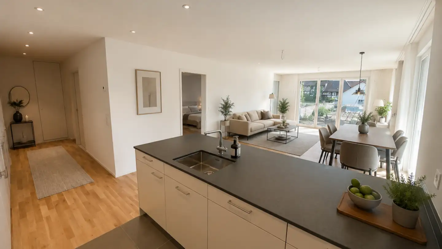 Apartment for rent - Hauptstrasse 57, 8552 Felben-Wellhausen - Photo 3