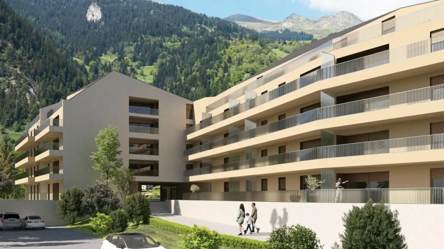 Stepped apartment for sale - Avenue De La Gare 10, 1896 Vouvry