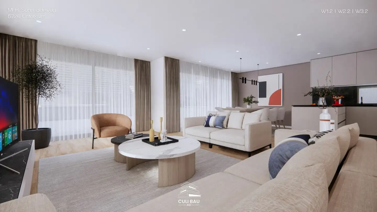 Wohnung kaufen - Sonnhaldeweg, 5726 Unterkulm - Foto 3