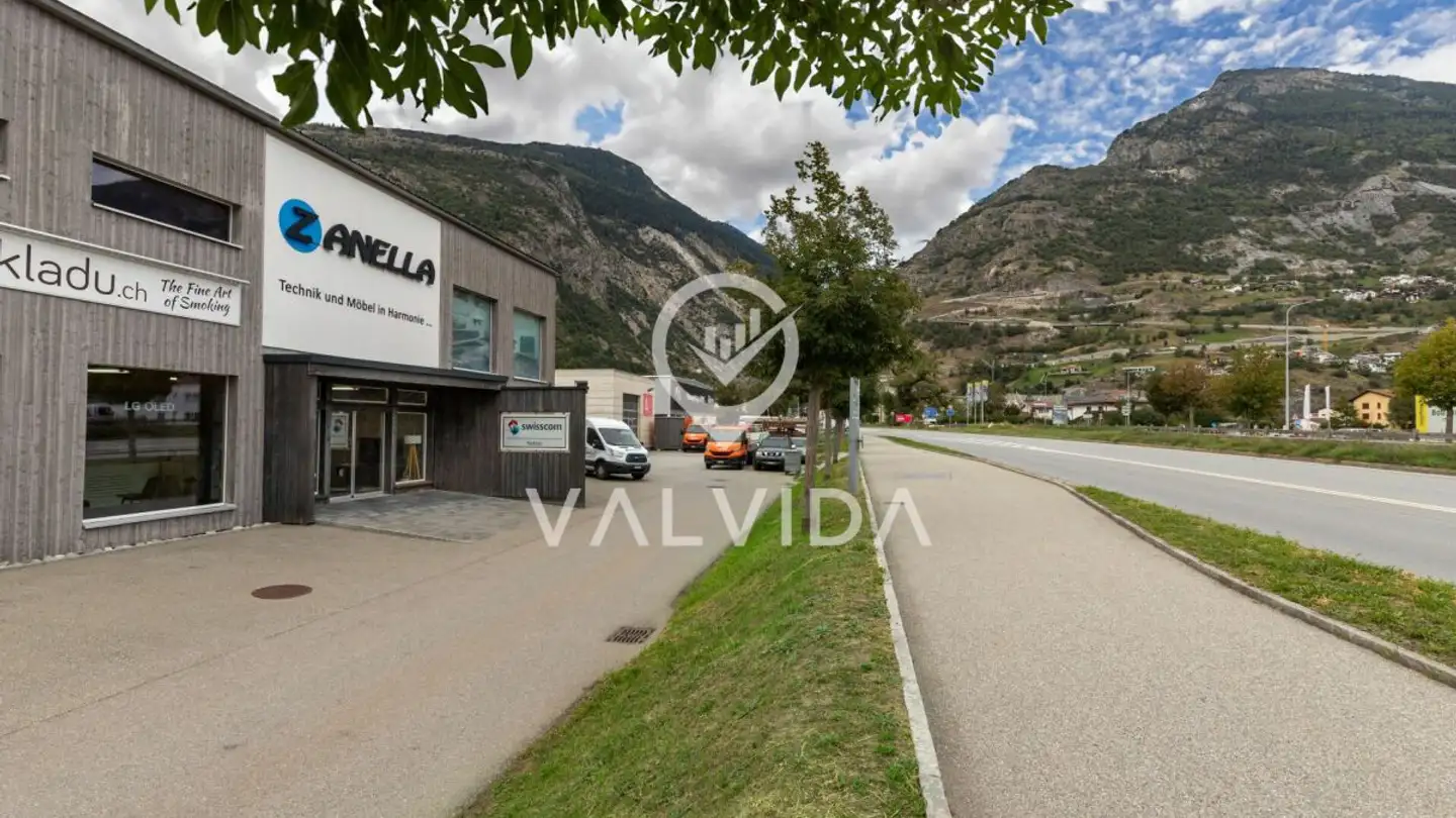 Negozio in affitto - Pappelweg 7, 3945 Gampel - Foto 3