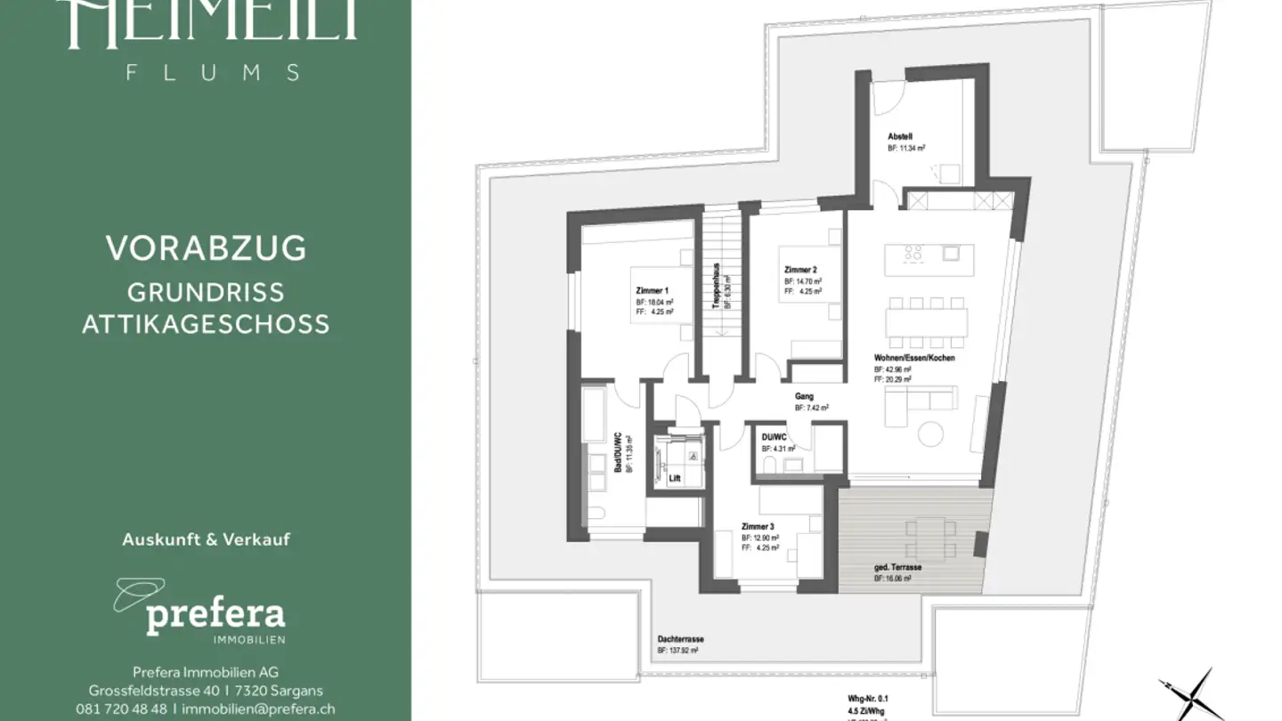 Appartamento in vendita - Heimetlistrasse 5, 8890 Flums - Foto 3