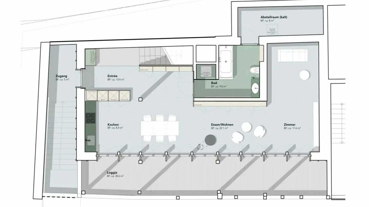 Penthouse for rent - 8525 Niederneunforn - Photo 2