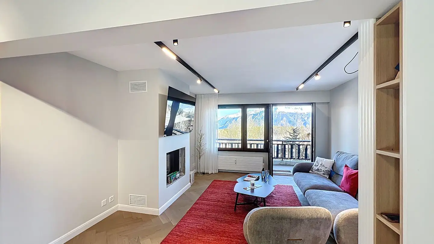 Möblierte Wohnung mieten - Route Des Zirès 2, 3963 Crans-Montana - Foto 3