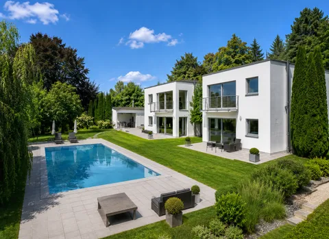 Splendid contemporary Villa Close to lausanne Golf