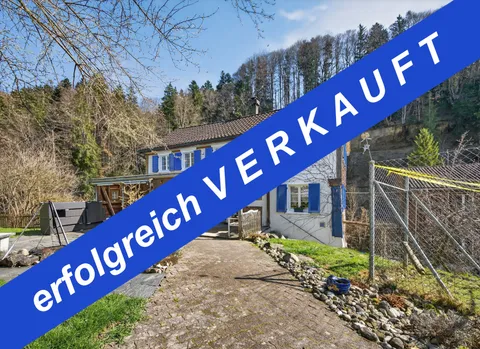 Eine Oase der Ruhe und Erholung am Necker mit Sicht auf den Wasserfall