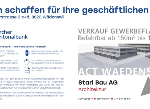 ACT Wädenswil, Raum für Ihre geschäftlichen Ziele