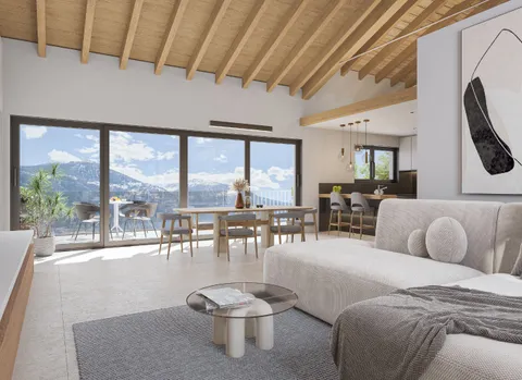 Villa d&rsquo;exception avec vue imprenable sur les Alpes