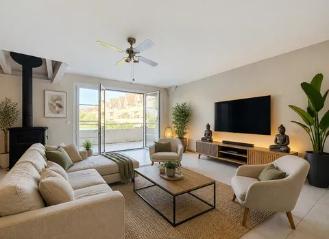 Le duplex qui fait rêver, dernier étage, vue sur la nature