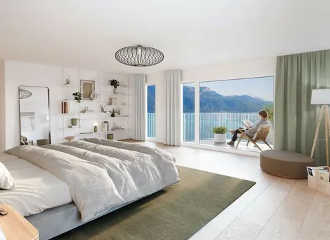 Prestigieux 5.5 pièces avec immense terrasse au rez – Vue panoramique sur le lac