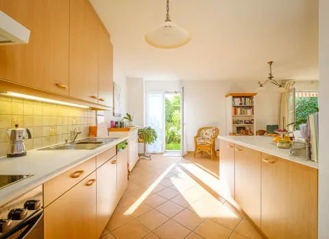 Appartement de 2 chambres à coucher avec jardin