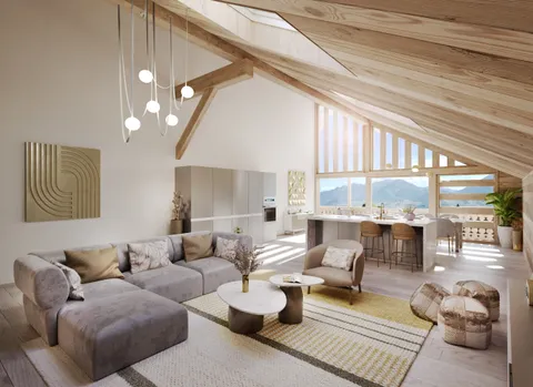 Nouvelle promotion à Choëx de deux appartements en duplex – lot B