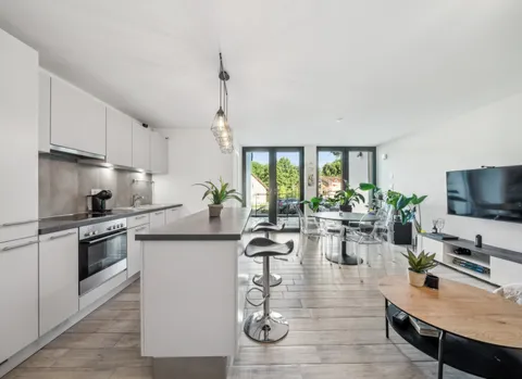 Coup de coeur: superbe appartement de 2,5 pièces, au rez, avec sa terrasse
