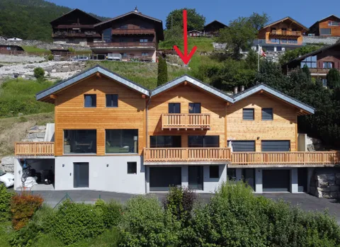 Chalet contiguë 4.5 pièces à Troistorrents